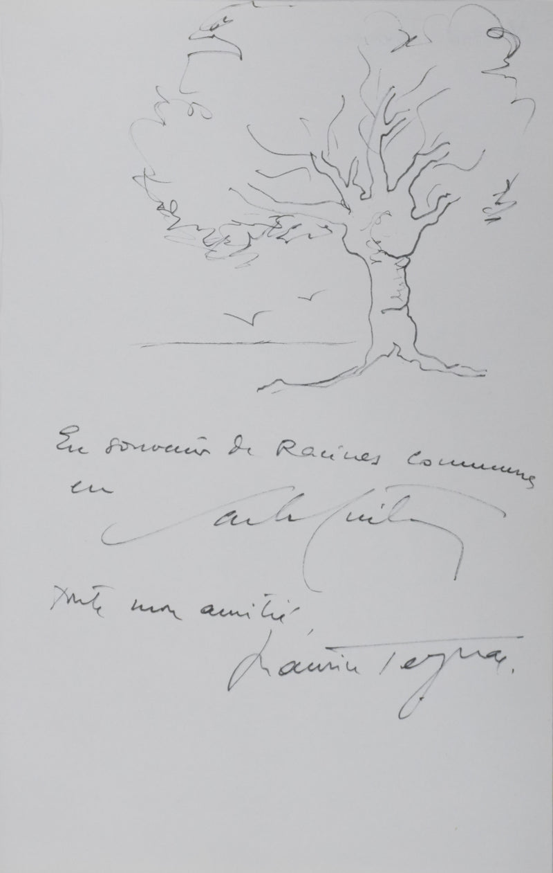 Autographe original de Maurice TEYNAC (vue générale) - Crédit photo : Galerie Art.Paris