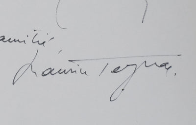Autographe original de Maurice TEYNAC (photo de détail 3) - Crédit photo : Galerie Art.Paris