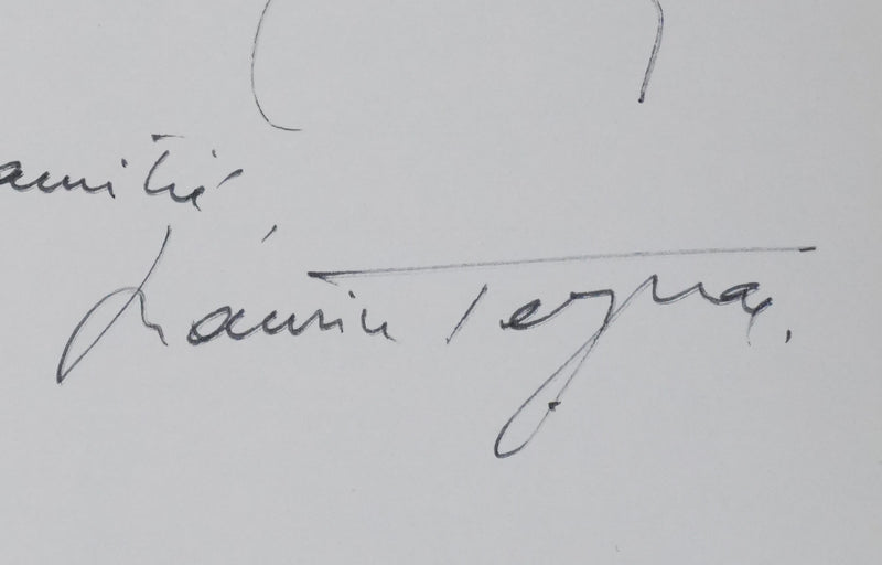 Autographe original de Maurice TEYNAC (photo de détail 3) - Crédit photo : Galerie Art.Paris