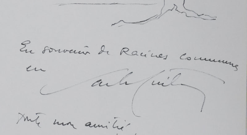 Autographe original de Maurice TEYNAC (photo de détail 4) - Crédit photo : Galerie Art.Paris