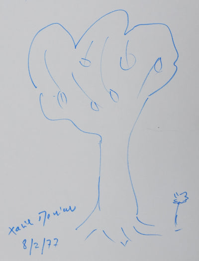 Autographe original de Xavier DENIAU (photo de détail 3) - Crédit photo : Galerie Art.Paris