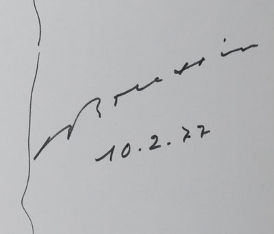 Autographe original de André ROUSSIN (photo de détail 2) - Crédit photo : Galerie Art.Paris