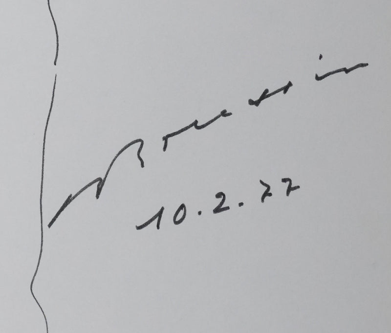 Autographe original de André ROUSSIN (photo de détail 2) - Crédit photo : Galerie Art.Paris