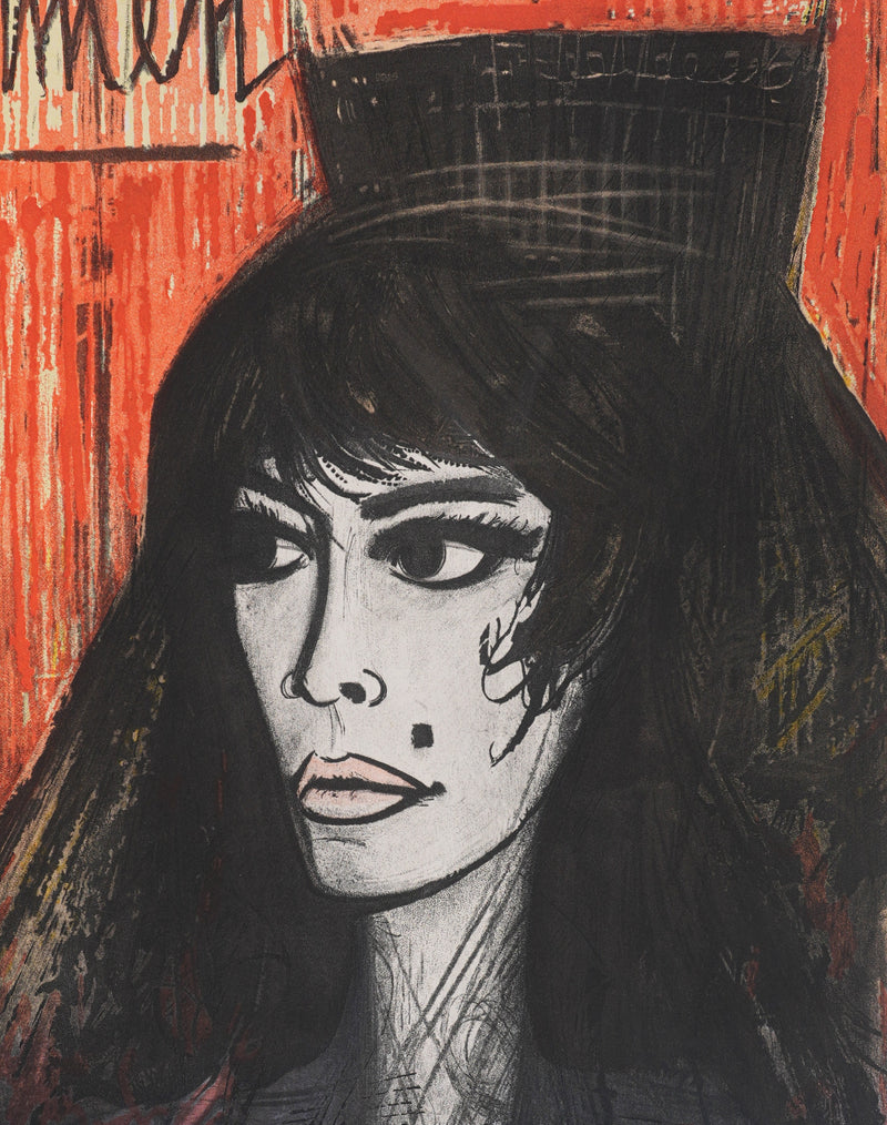 Bernard BUFFET: Carmen, Signed engraving