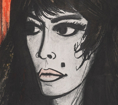Bernard BUFFET: Carmen, Signed engraving
