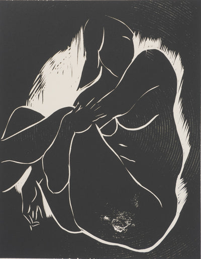 Claude BOGRATCHEW : Nu féminin, Gravure originale signée