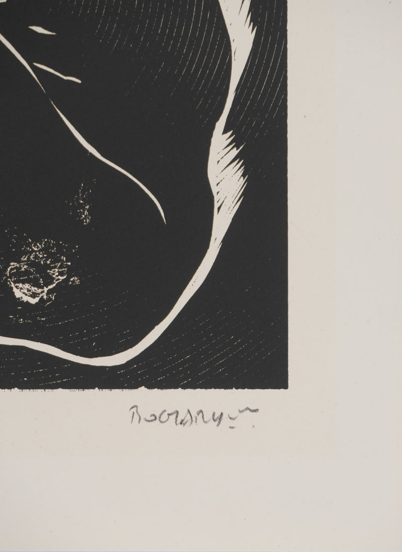 Claude BOGRATCHEW : Nu féminin, Gravure originale signée