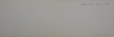 Pierre GALICHÈRE : Paysage abstrait, Gravure originale