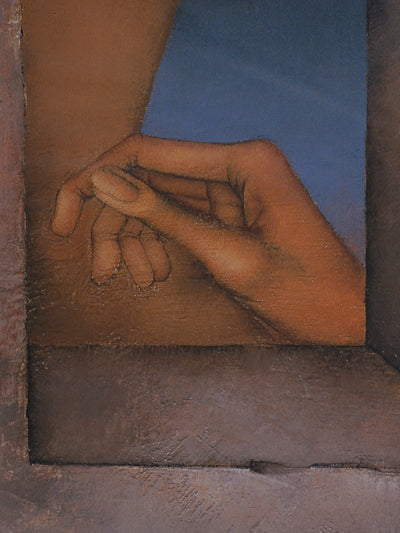 Pierre HENRY : La femme à la rose, Impression offset signée