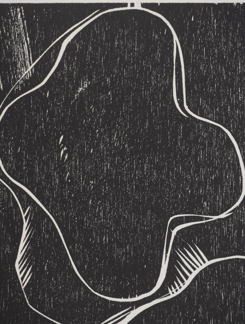 Claude BOGRATCHEW : Figures abstraites, Gravure originale signée