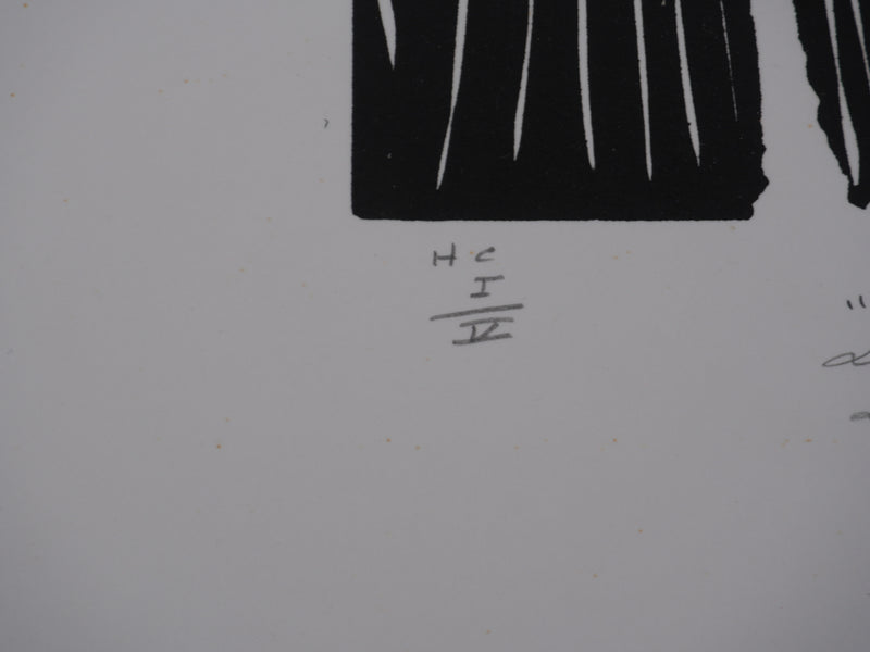 Claude RAIMBOURG : Hommage à Giotto, Gravure originale signée