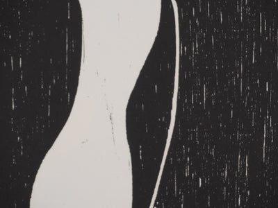 Claude BOGRATCHEW : Contraste abstrait, Gravure originale signée