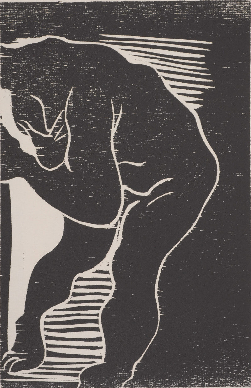 Claude BOGRATCHEW : La recherche, Gravure originale signée