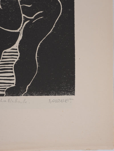 Claude BOGRATCHEW : La recherche, Gravure originale signée
