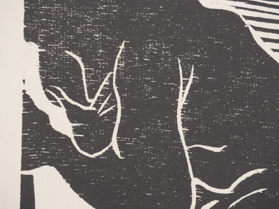 Claude BOGRATCHEW : La recherche, Gravure originale signée