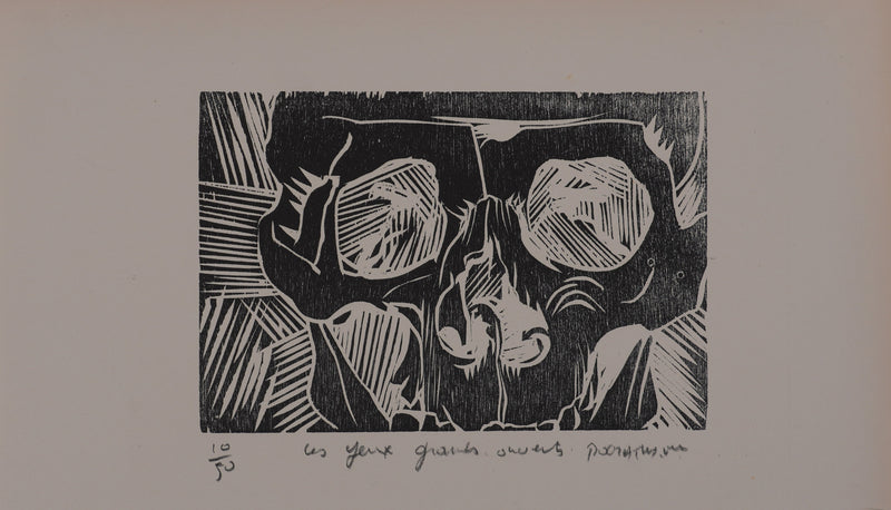 Claude BOGRATCHEW : Vanité, Gravure originale