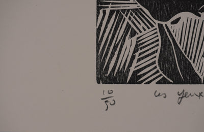 Claude BOGRATCHEW : Vanité, Gravure originale