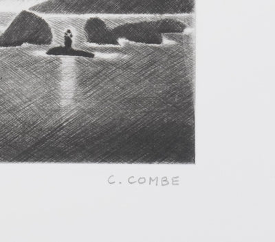 Camille COMBE : Saga scandinave, Gravure originale signée