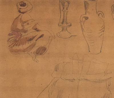 Eugène DELACROIX (d'après) : Dromadaire, Lithographie signée