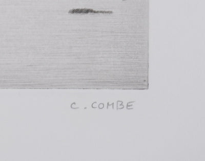 Camille COMBE : Au royaume des vikings, Gravure originale signée