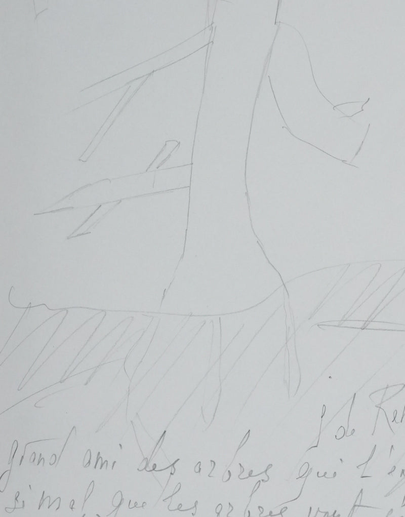 Autographe original de DE RENTY (photo de détail 3) - Crédit photo : Galerie Art.Paris