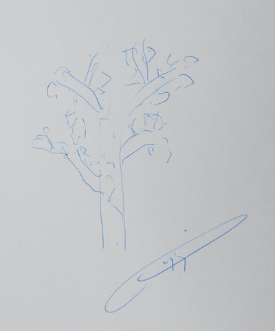 Autographe original de DE GENTILE (vue générale) - Crédit photo : Galerie Art.Paris