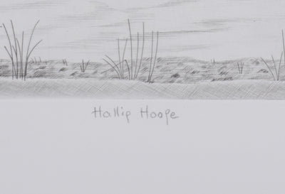 Camille COMBE : Hallig Hooge, Gravure originale signée