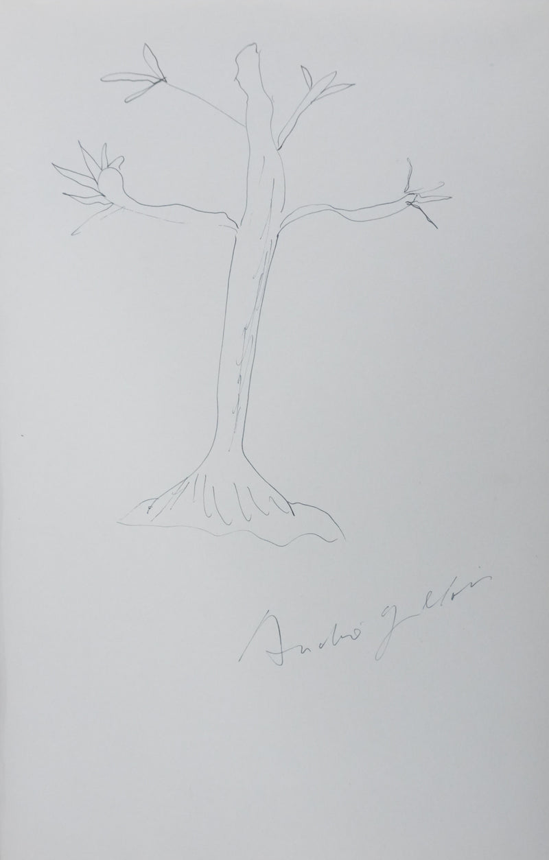 Autographe original de André GILLOIS (vue générale) - Crédit photo : Galerie Art.Paris