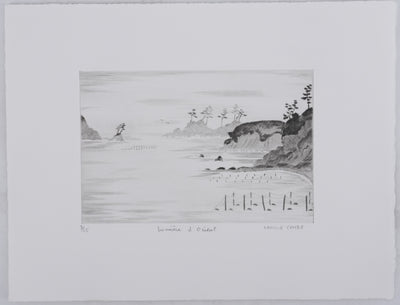Camille COMBE : Lumière d'Orient, Gravure originale signée