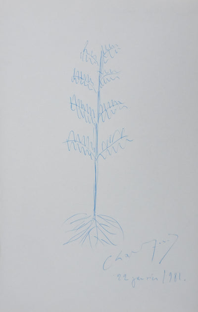 Autographe original de Charles FORD (vue générale) - Crédit photo : Galerie Art.Paris