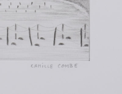 Camille COMBE : Lumière d'Orient, Gravure originale signée