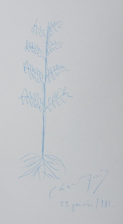 Autographe original de Charles FORD (photo de détail 2) - Crédit photo : Galerie Art.Paris