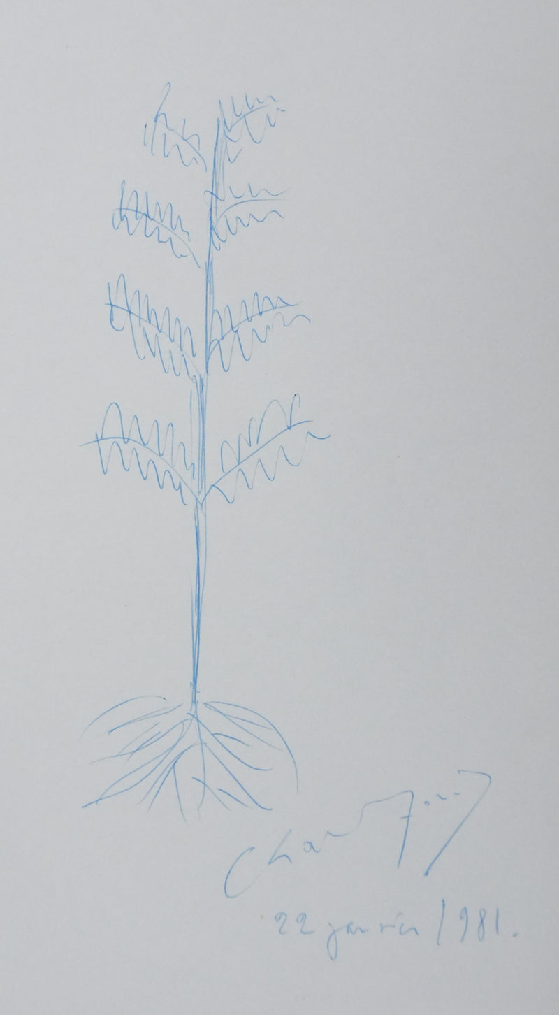 Autographe original de Charles FORD (photo de détail 2) - Crédit photo : Galerie Art.Paris