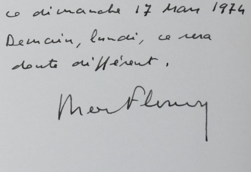 Autographe original de Bertrand FLORNY (photo de détail 4) - Crédit photo : Galerie Art.Paris