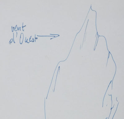 Autographe original de Pierre MESSMER (photo de détail 4) - Crédit photo : Galerie Art.Paris