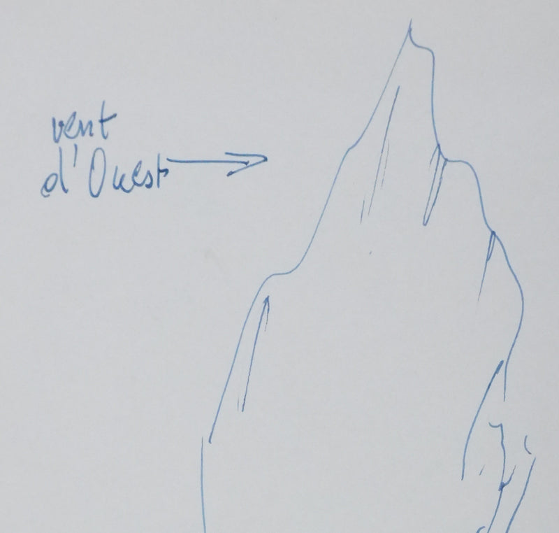 Autographe original de Pierre MESSMER (photo de détail 4) - Crédit photo : Galerie Art.Paris