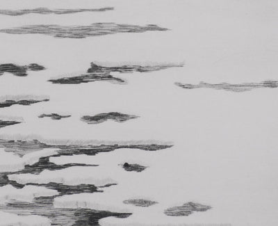 Camille COMBE : 81° Nord, Gravure originale signée