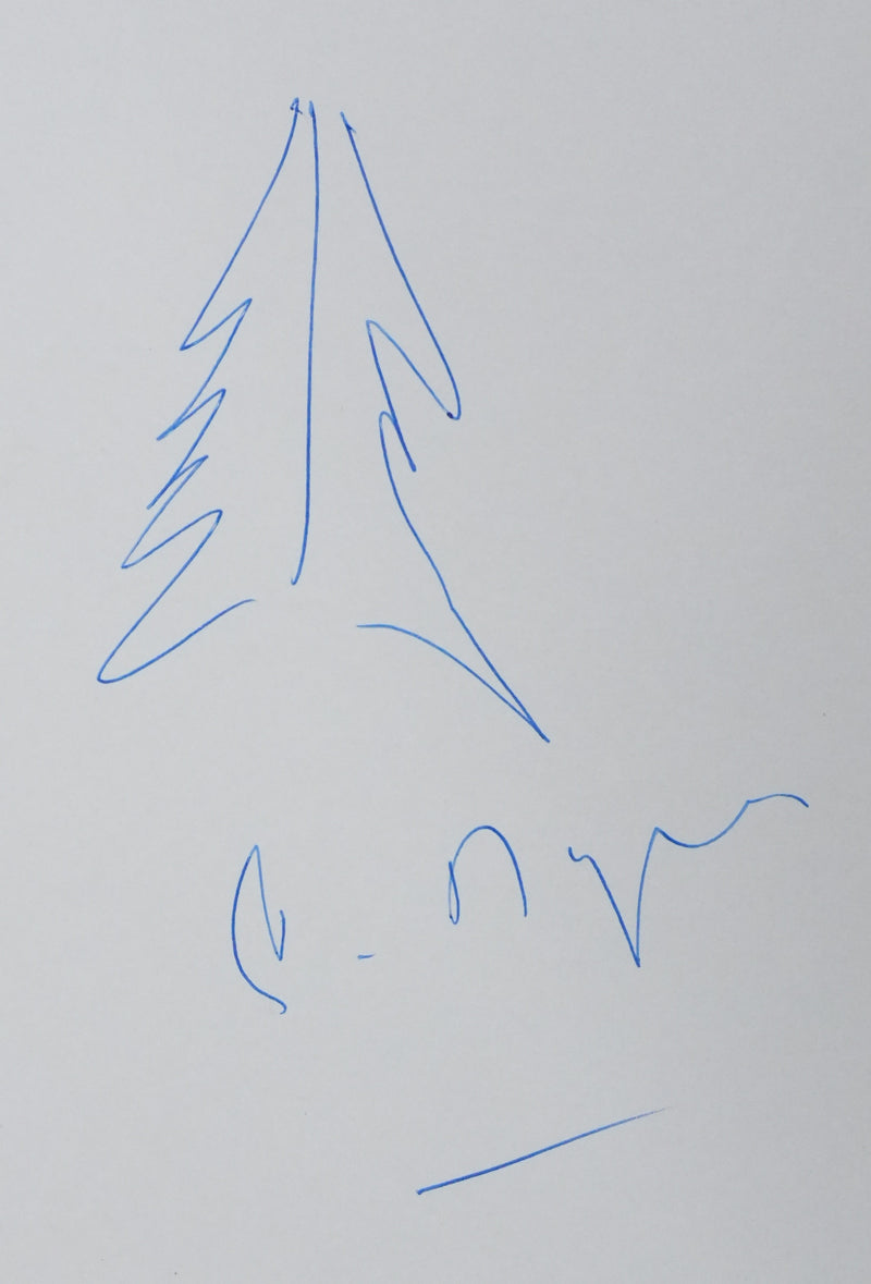 Autographe original de Pierre MAZEAUD (photo de détail 2) - Crédit photo : Galerie Art.Paris