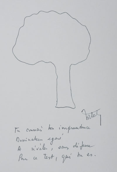 Autographe original de François Xavier ORTOLI (photo de détail 3) - Crédit photo : Galerie Art.Paris