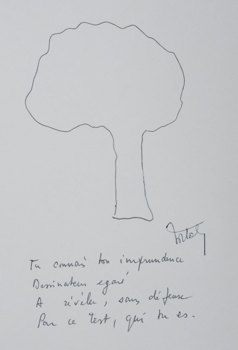 Autographe original de François Xavier ORTOLI (photo de détail 3) - Crédit photo : Galerie Art.Paris