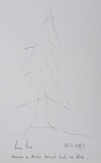 Autographe original de Pierre BAS (photo de détail 3) - Crédit photo : Galerie Art.Paris