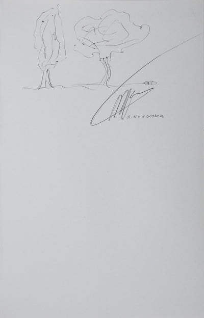 Autographe original de Roland NUNGESSER (photo de détail 2) - Crédit photo : Galerie Art.Paris