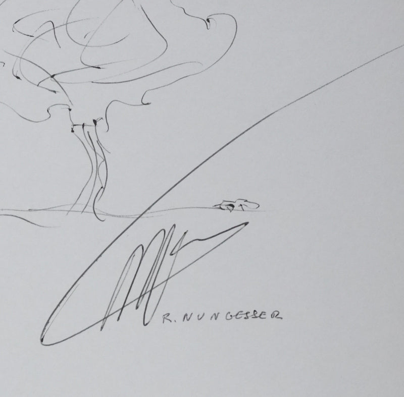 Autographe original de Roland NUNGESSER (photo de détail 4) - Crédit photo : Galerie Art.Paris