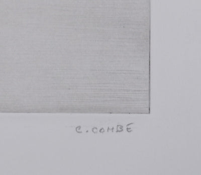 Camille COMBE : Vers le Cap Nord, Gravure originale signée