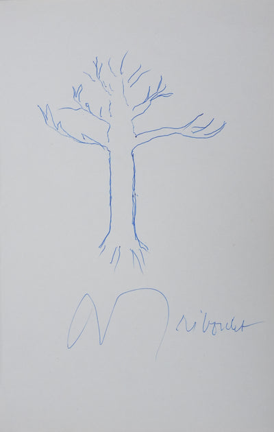 Autographe original de Raymond TRIBOULET (vue générale) - Crédit photo : Galerie Art.Paris