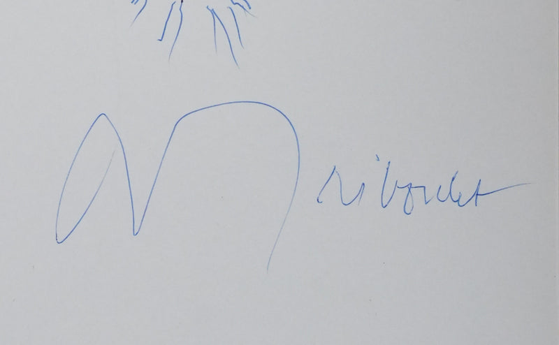 Autographe original de Raymond TRIBOULET (photo de détail 2) - Crédit photo : Galerie Art.Paris