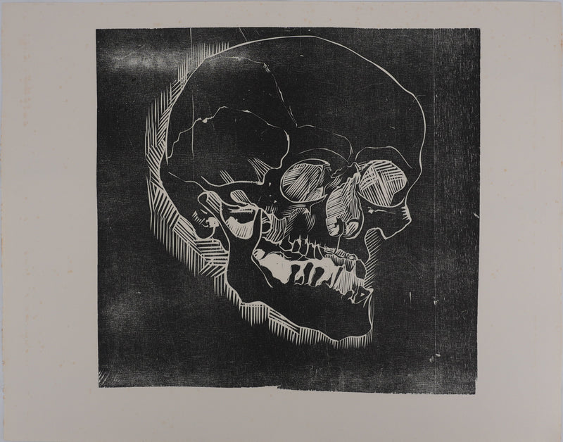Claude BOGRATCHEW : Vanité, Gravure originale