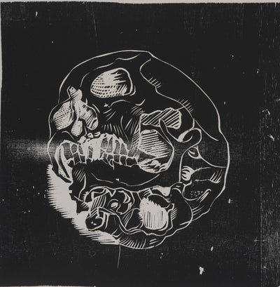 Claude BOGRATCHEW : Vanité abstraite, Gravure originale signée