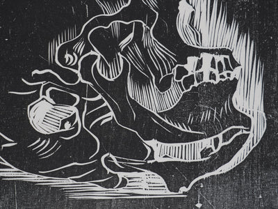 Claude BOGRATCHEW : Le passé, Gravure originale