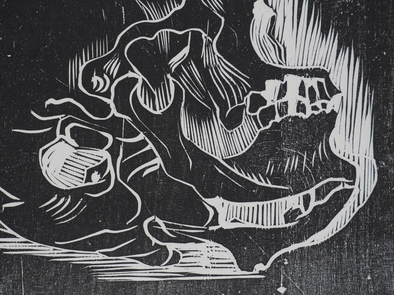 Claude BOGRATCHEW : Le passé, Gravure originale